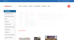 Desktop Screenshot of medicalecart.com